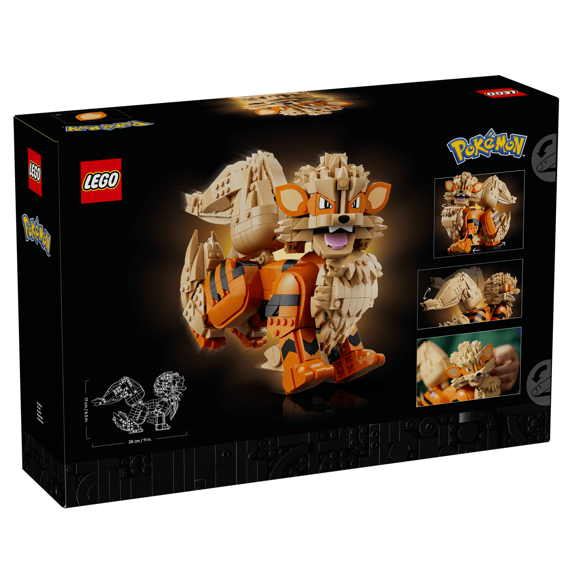 LEGO® 72160 Pokémon™ Arcanine | Brickfreak.store