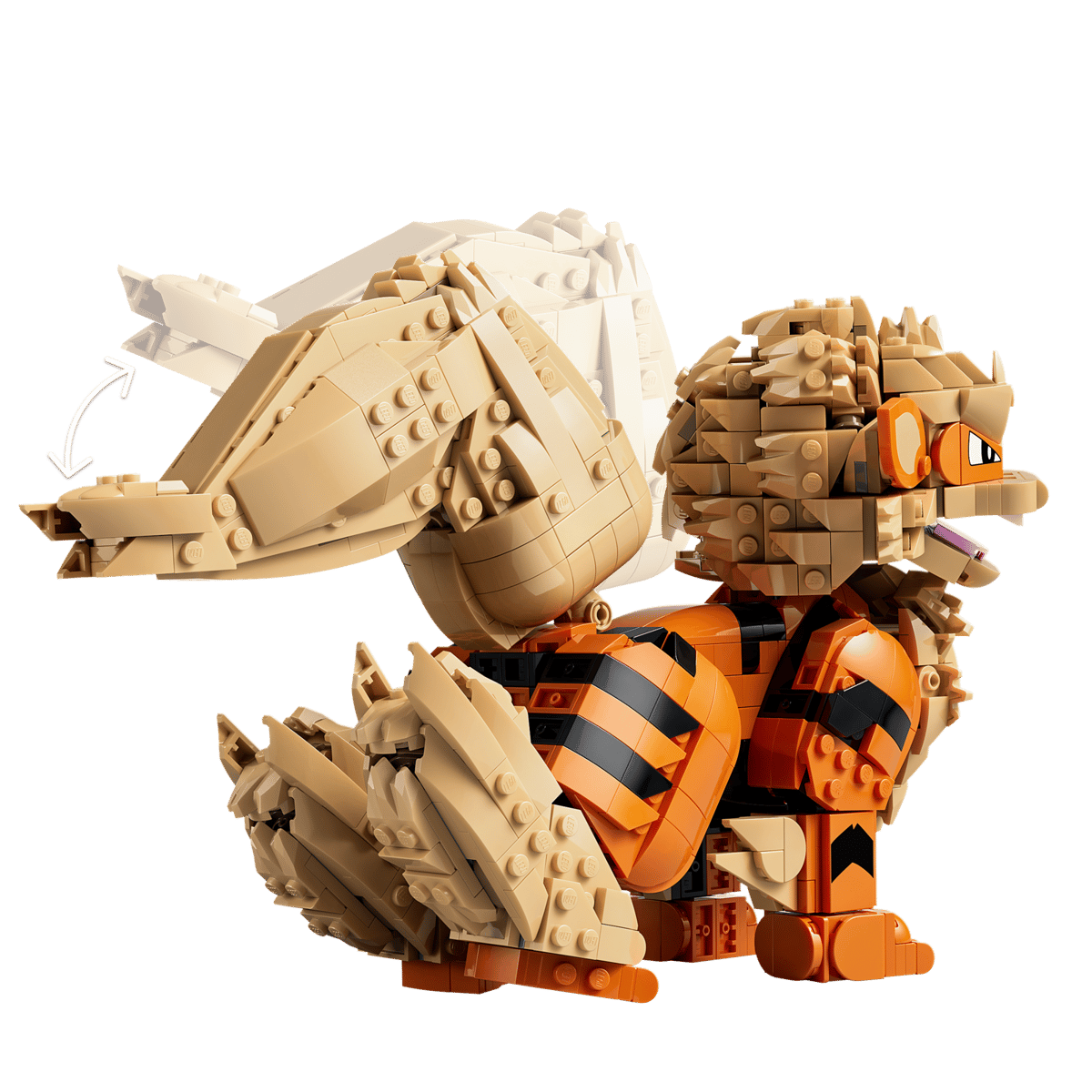 LEGO® 72160 Pokémon™ Arcanine | Brickfreak.store