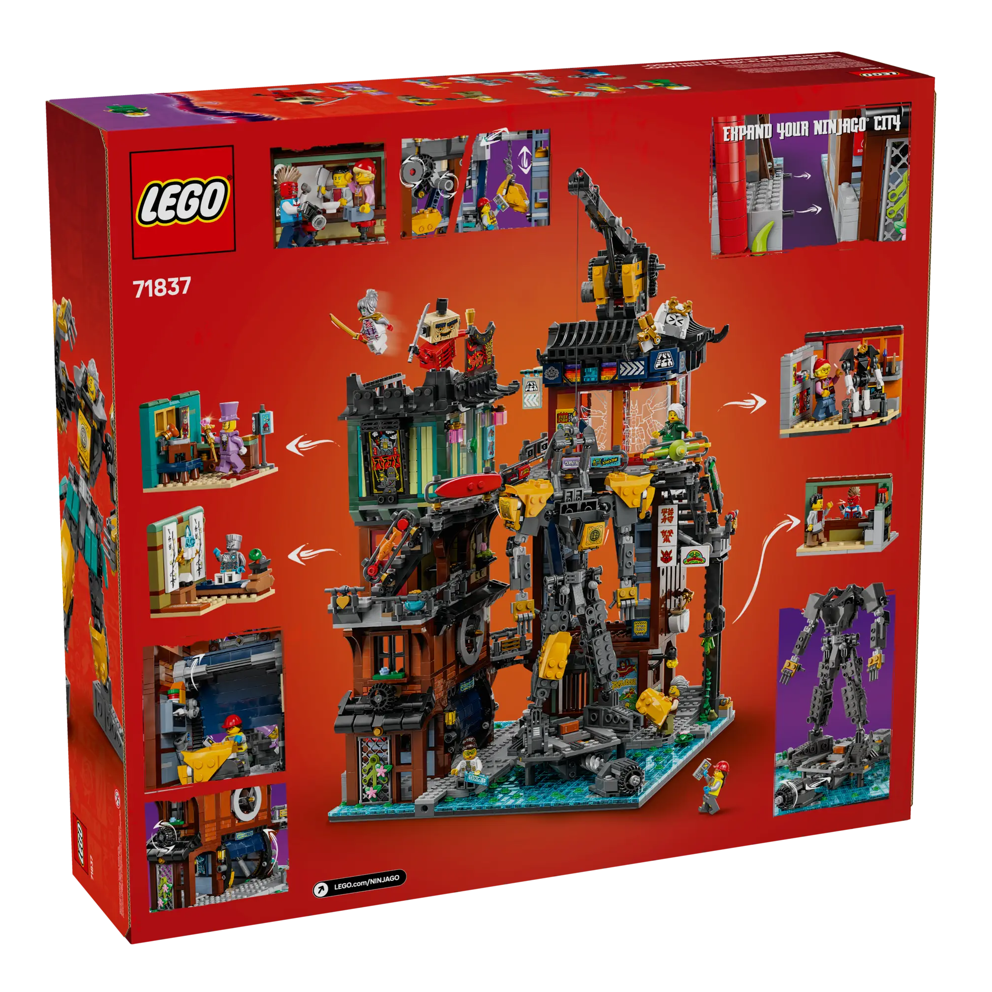 LEGO® 71837 NINJAGO® City Workshops | Brickfreak.store