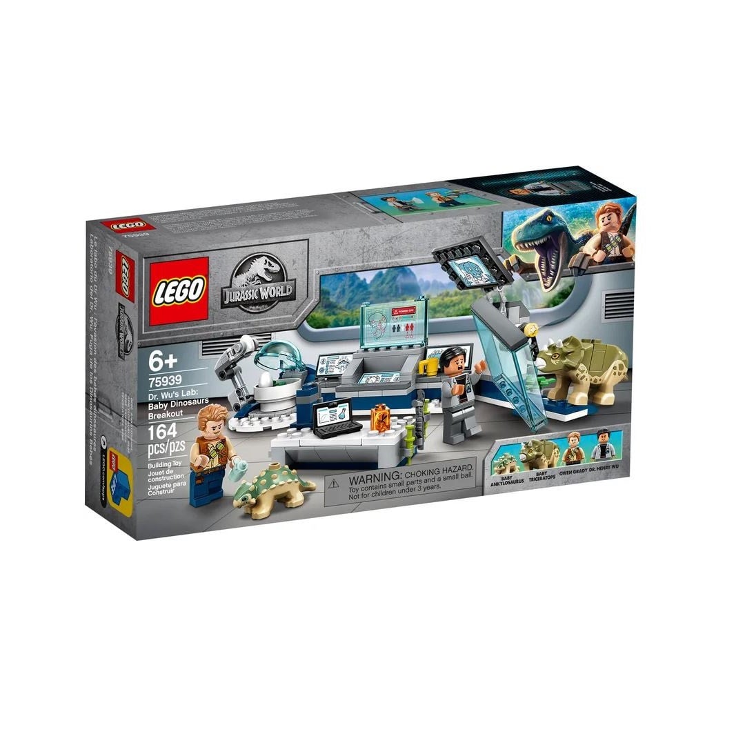 LEGO 75939 Jurassic World Dr. Wu s Lab Baby Dinosaurs Breakout Brickfreak.store