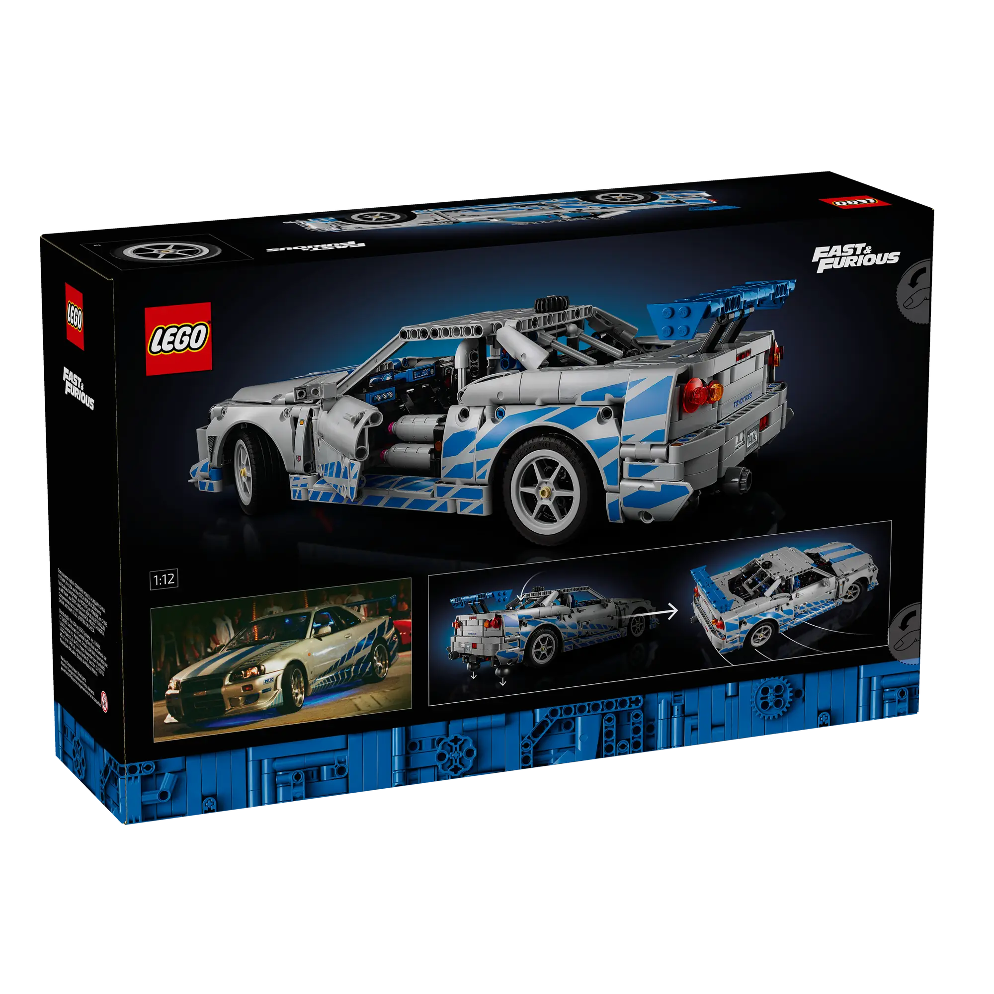 LEGO® 42210 Technic™ 2 Fast 2 Furious Nissan Skyline GT-R (R34