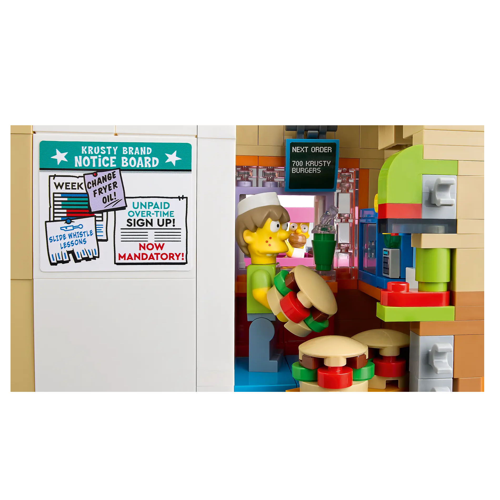 LEGO® 10352 Icons The Simpsons™: Krusty Burger | Brickfreak.store