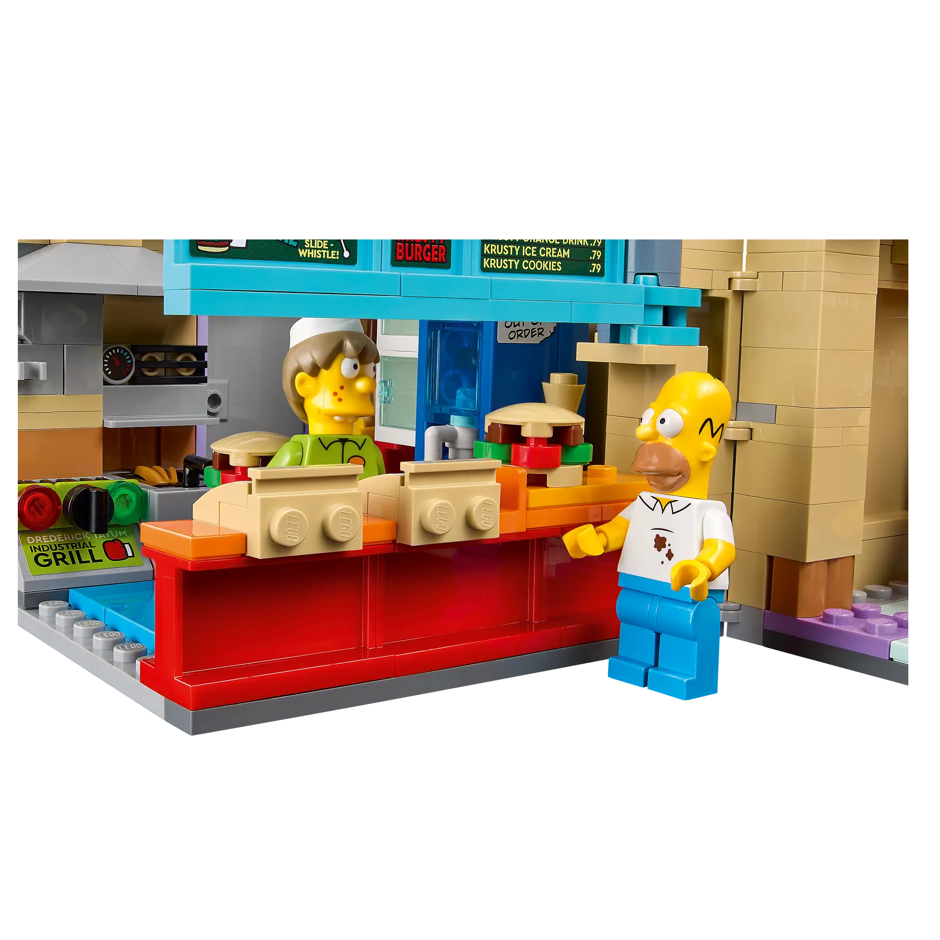 LEGO® 10352 Icons The Simpsons™: Krusty Burger | Brickfreak.store