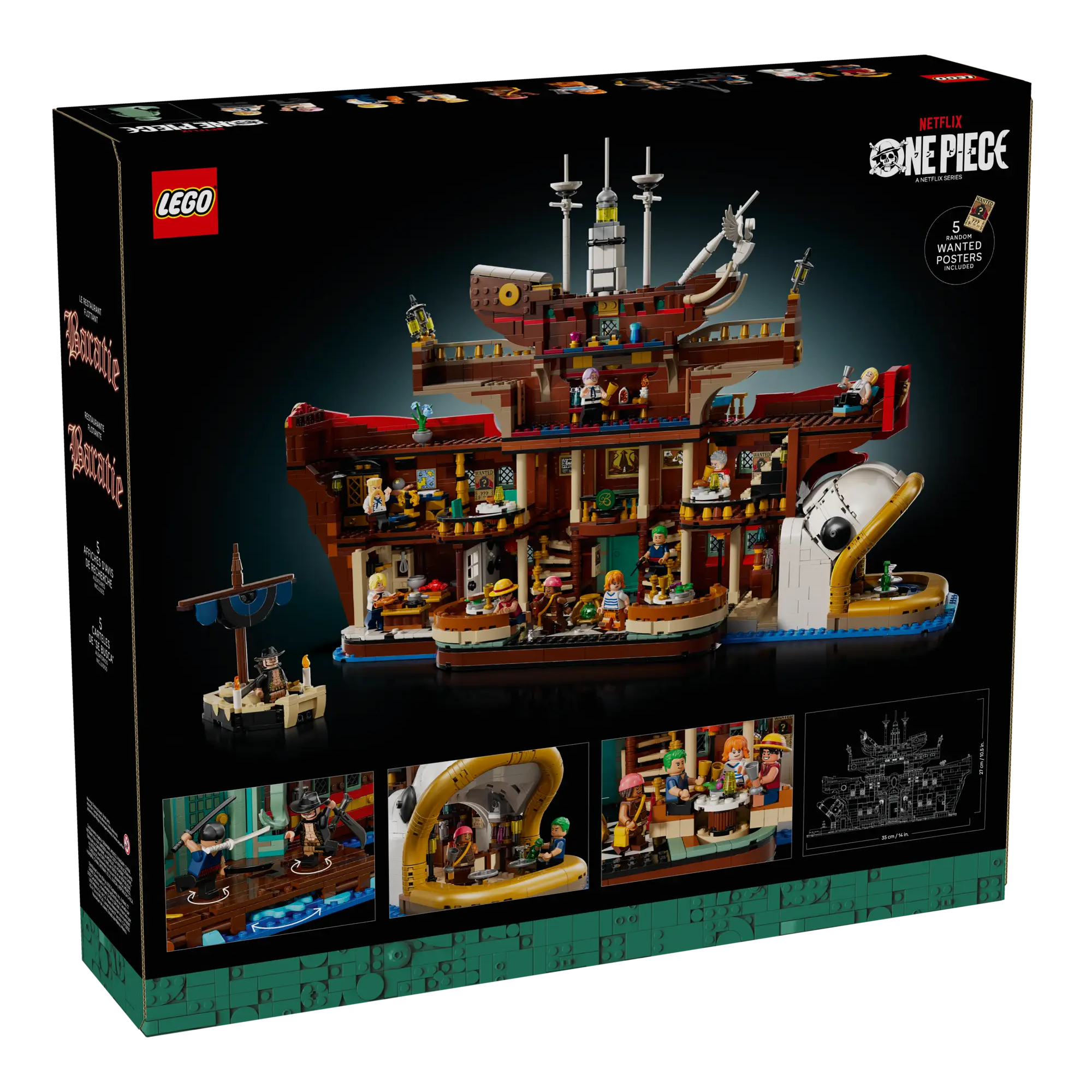 LEGO® 75640 ONE PIECE The Baratie Floating Restaurant Brickfreak