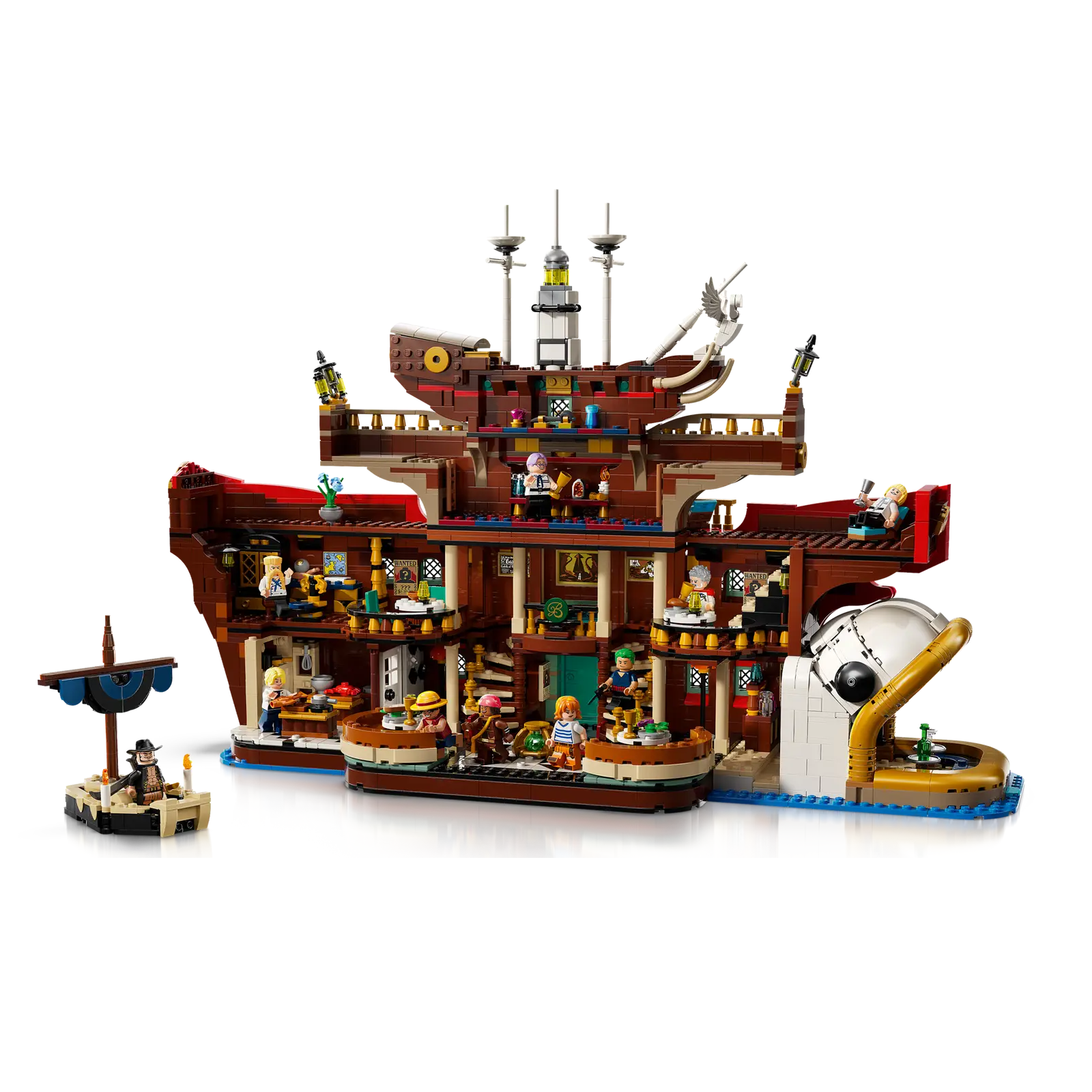 LEGO® 75640 ONE PIECE The Baratie Floating Restaurant | Brickfreak