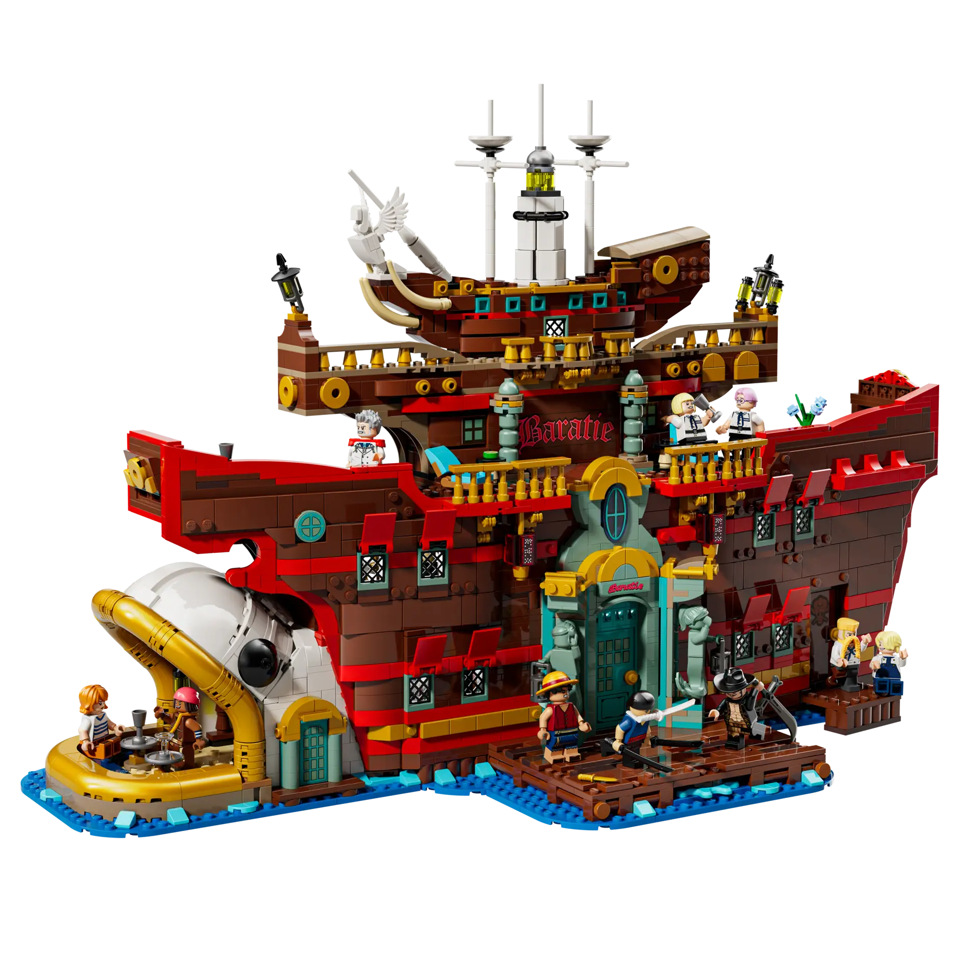 NITTO　S.F.3.D ORIGINAL LEGO® 75640 ONE PIECE The Baratie Floating Restaurant | Brickfreak