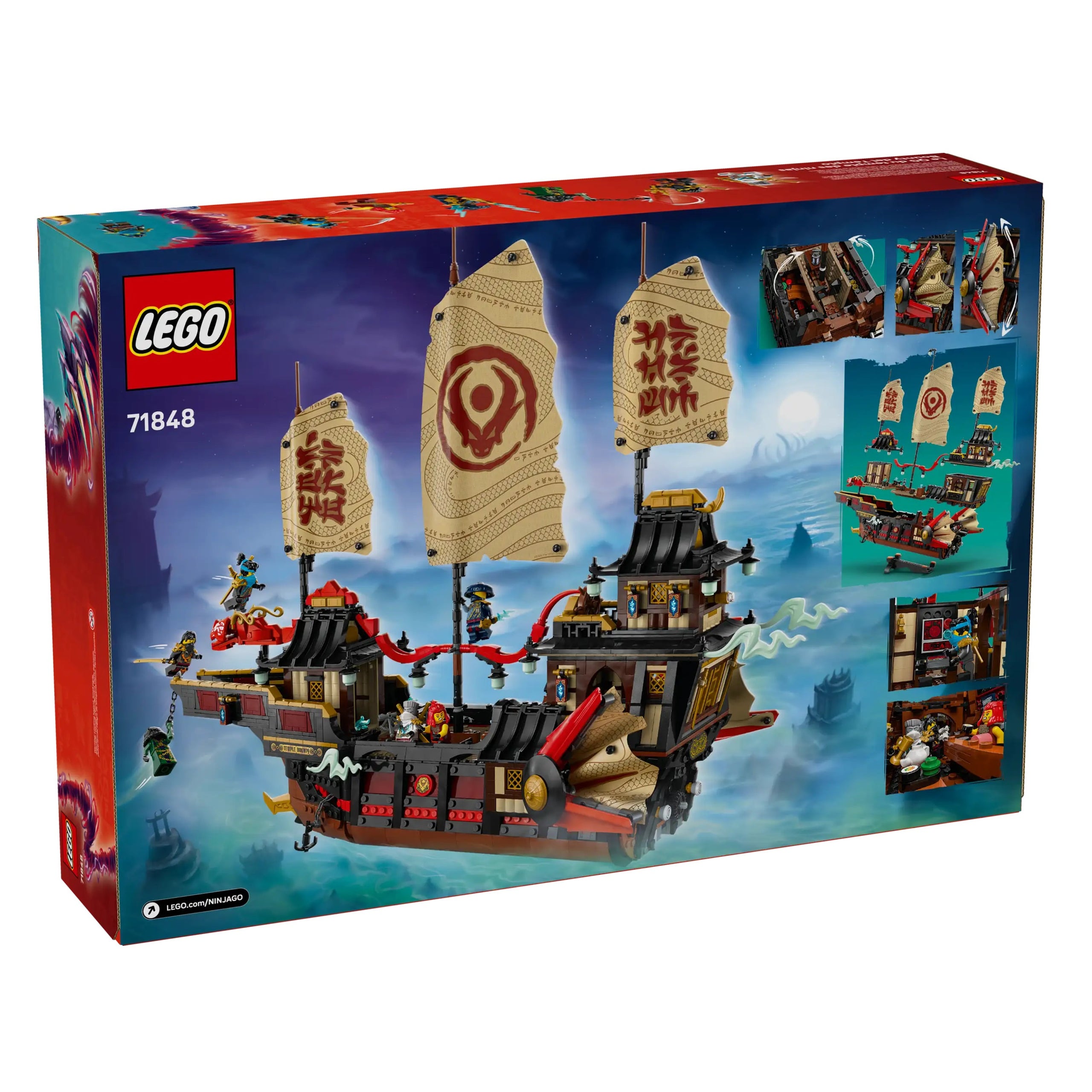 LEGO® 71848 NINJAGO® The Temple Bounty | Brickfreak.store