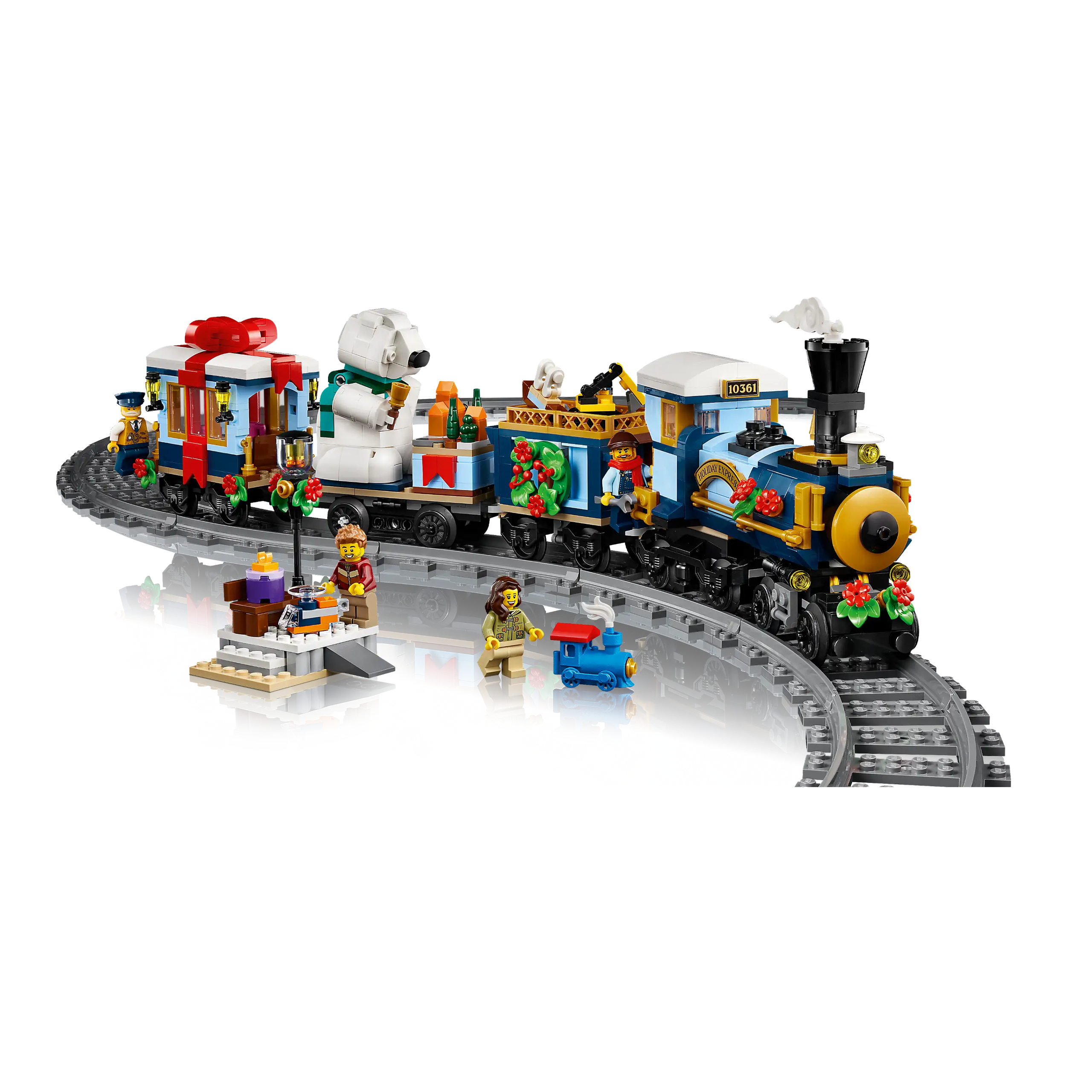 LEGO® 10361 Icons Holiday Express Train | Brickfreak.store