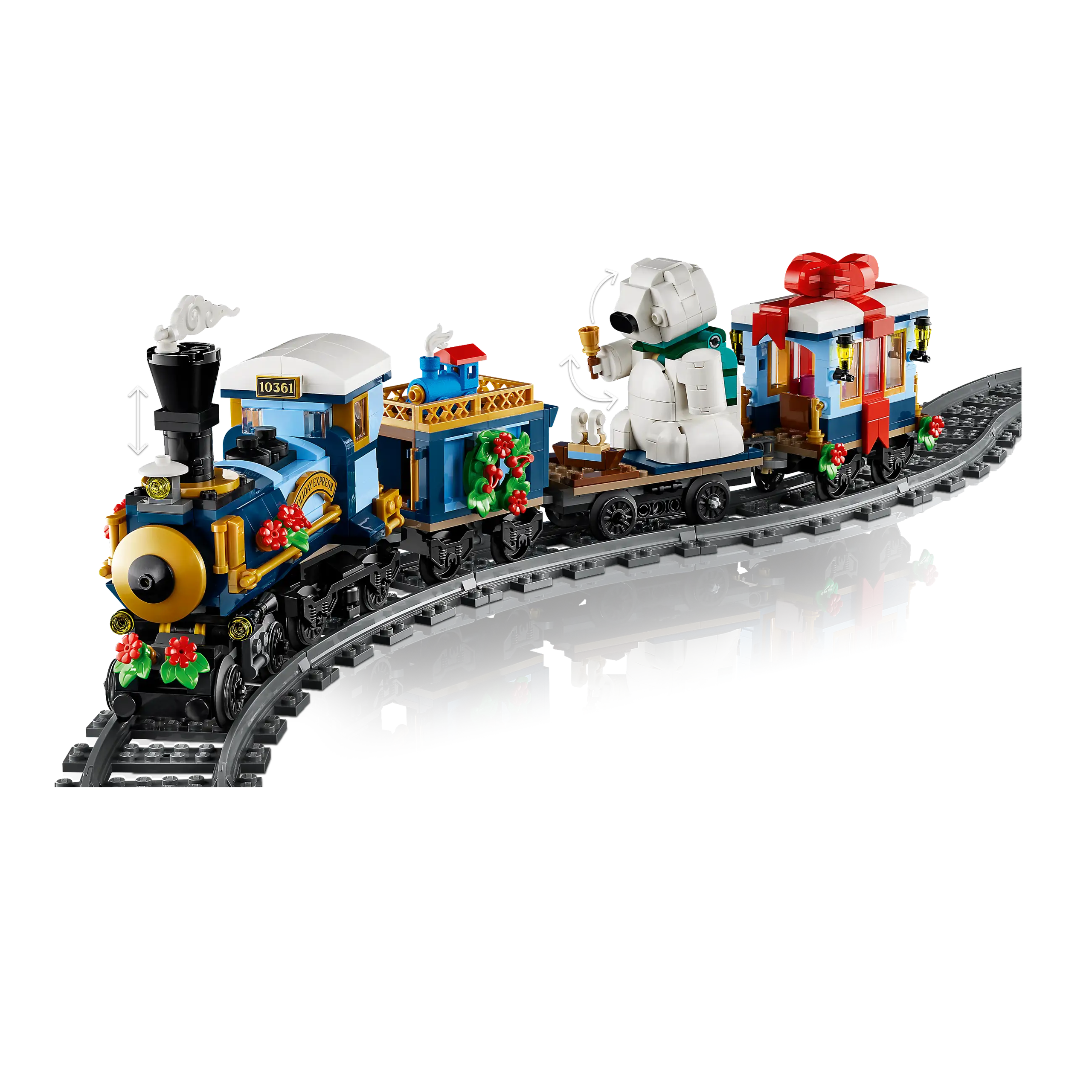 LEGO® 10361 Icons Holiday Express Train | Brickfreak.store