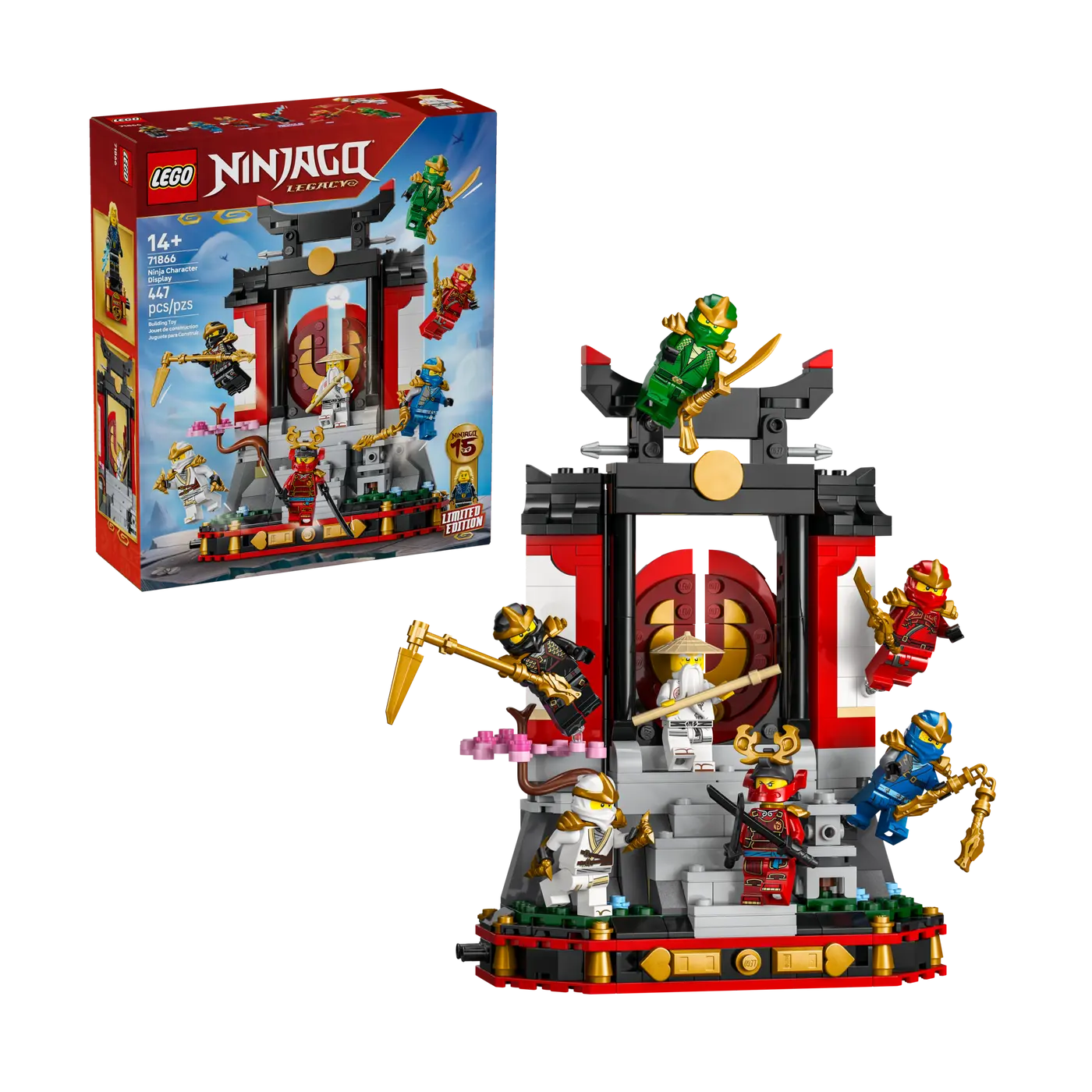 LEGO® 71866 NINJAGO® Ninja Character Display 15th Anniversary