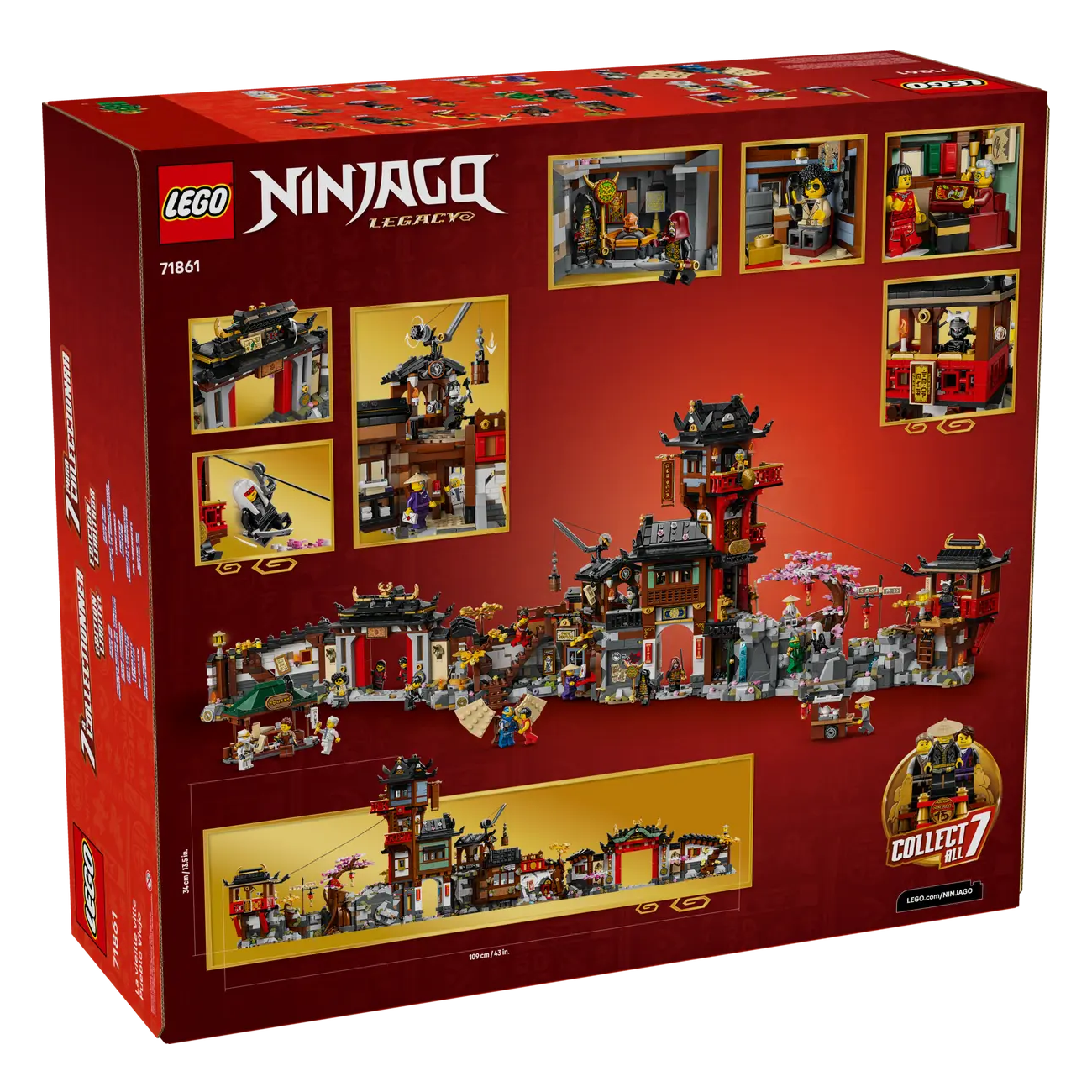 LEGO® 71861 NINJAGO® The Old Town 15th Anniversary | Brickfreak.store