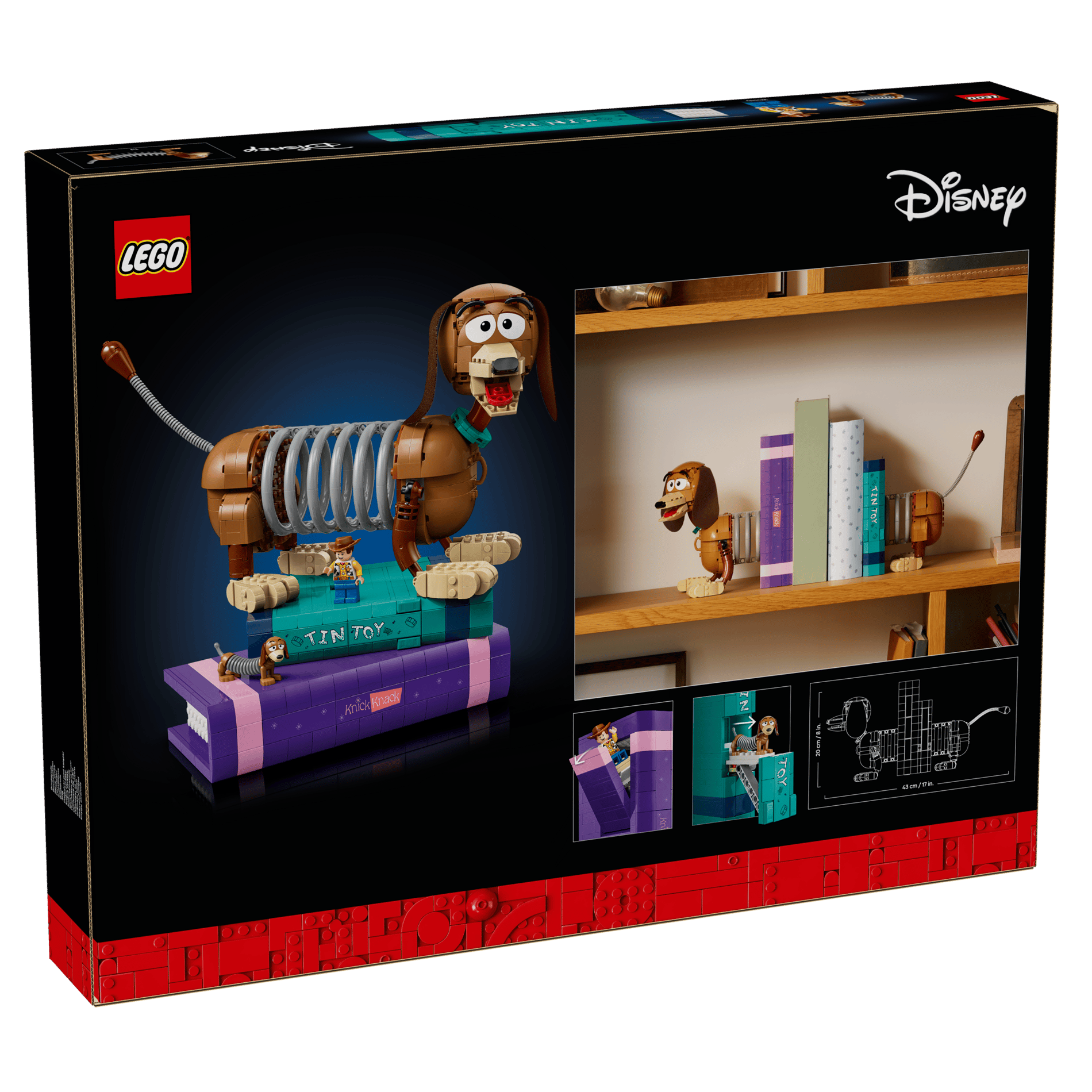 リコ LEGO® 43301 Disney and Pixar Toy Story Slinky Dog Bookends