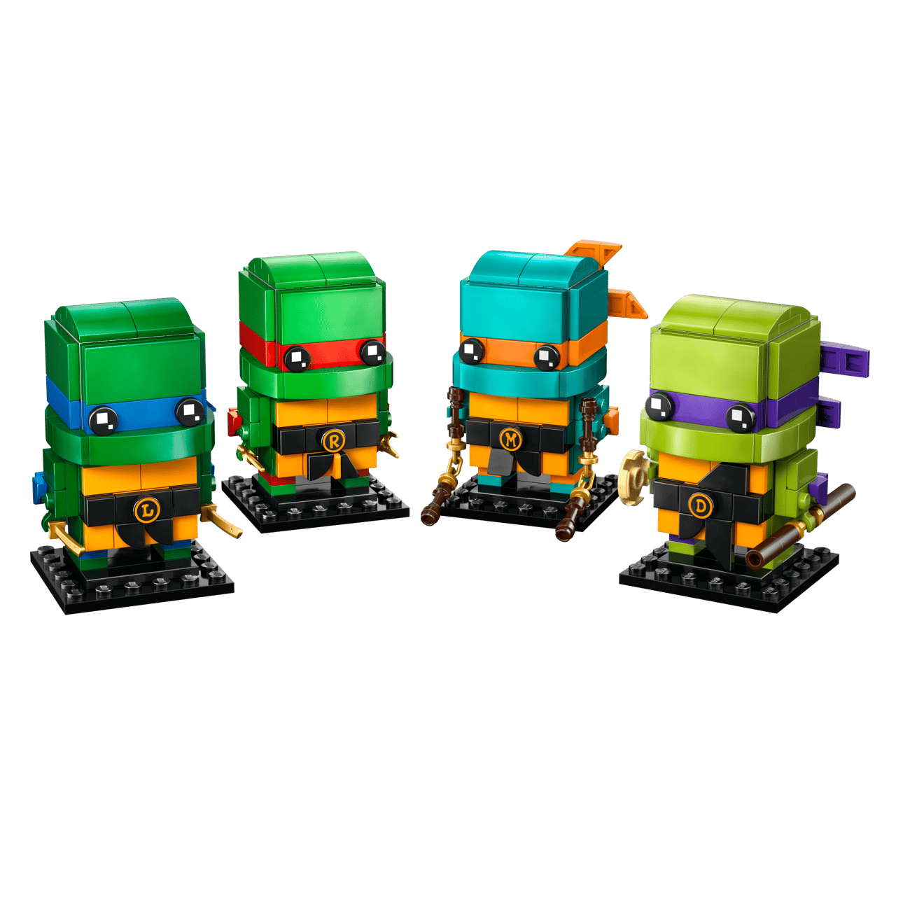 LEGO® 40878 BrickHeadz™ TMNT Teenage Mutant Ninja Turtles Figures