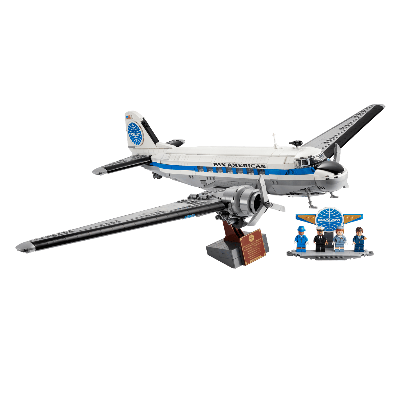 LEGO® 11378 Icons Douglas™ DC-3™ PAN AM® Airliner | Brickfreak.store