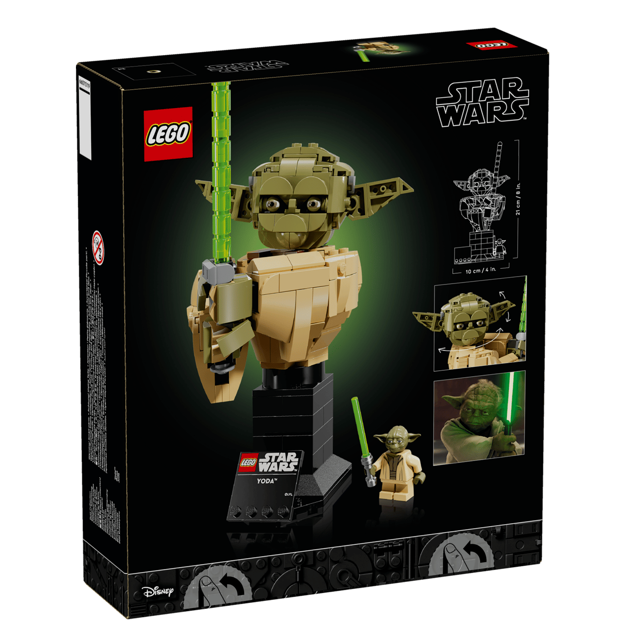 LEGO® 75438 Star Wars™ Yoda Bust | Brickfreak.store