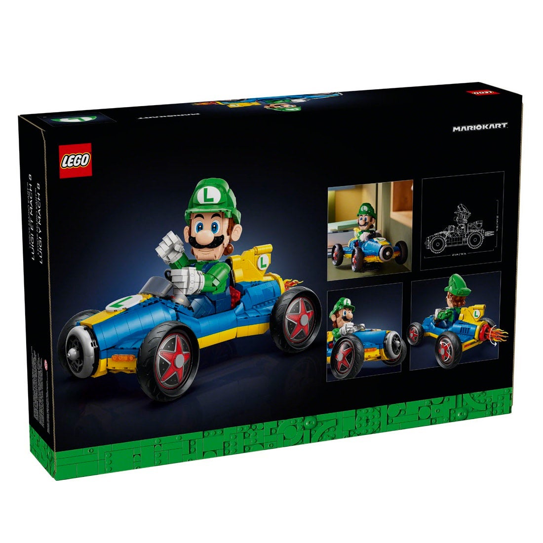 ポケモンブリリアントダイヤモンド、マリオカート8、レッツゴーイーブイ LEGO® 72050 Super Mario™ Mario Kart™ – Luigi & Mach 8 | Brickfreak