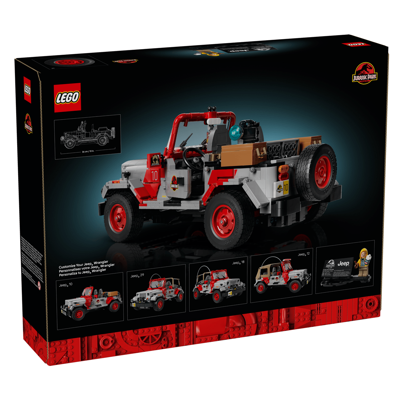 こすけ LEGO® 77984 Jurassic World™ Jurassic Park Jeep® Wrangler