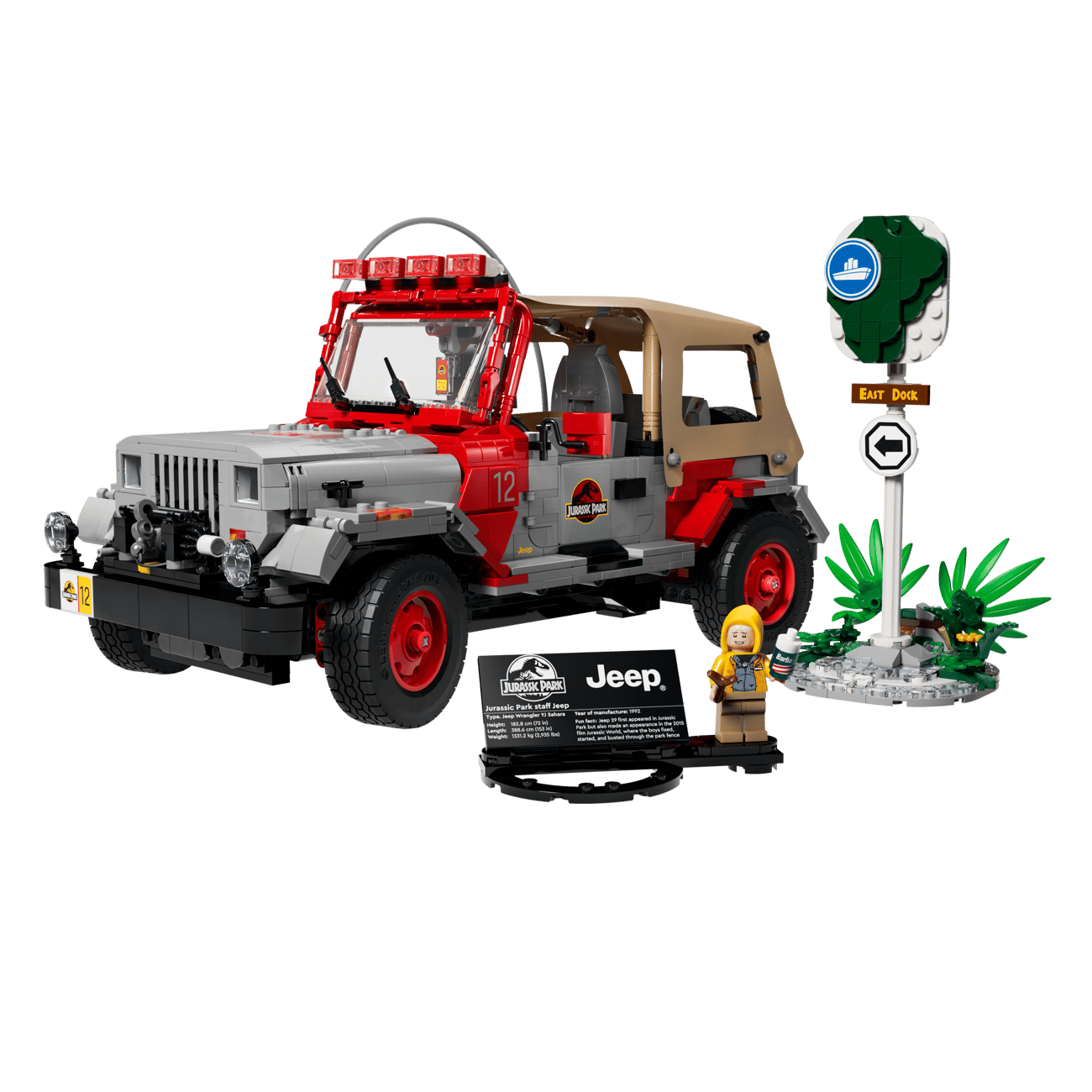 LEGO® 77984 Jurassic World™ Jurassic Park Jeep® Wrangler
