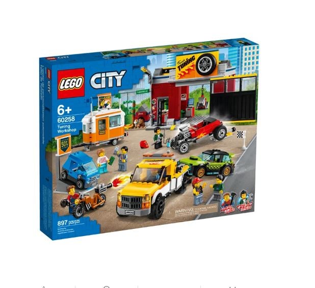 Lego city tuning workshop 60258 sale