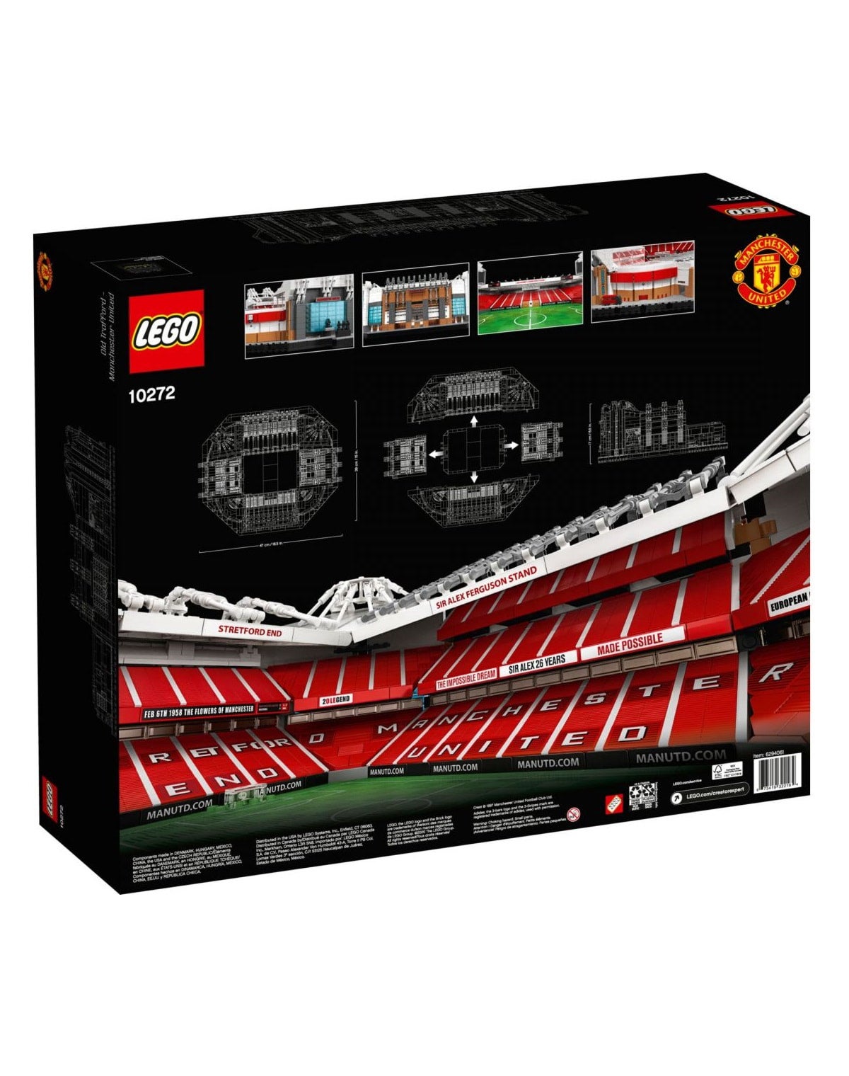 LEGO® 10272 Creator Expert Manchester United Old Trafford | Brickfreak.store, image size:1200x1520