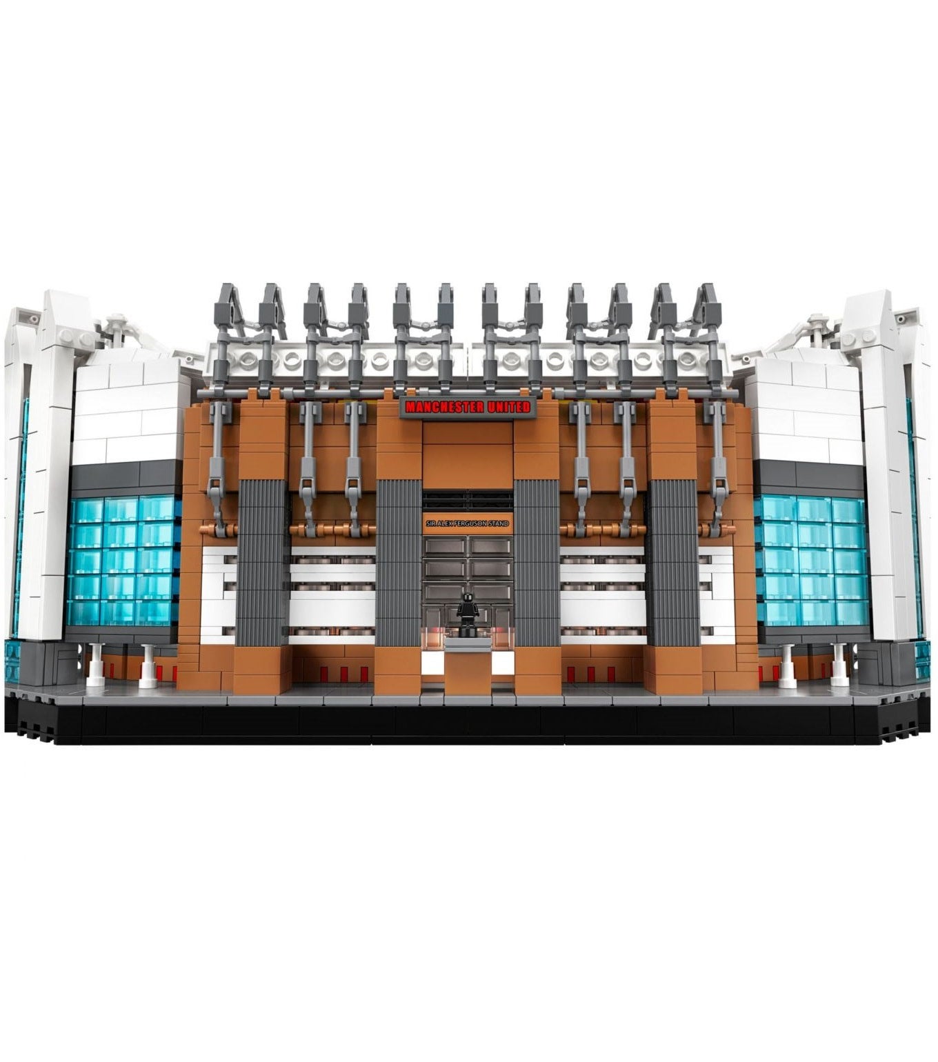 Sir Alex Ferguson Lego Stadium Old Trafford LEGO Manchester United Old  Trafford Stadium 10272 — Brick-a-, image size:1360x1540