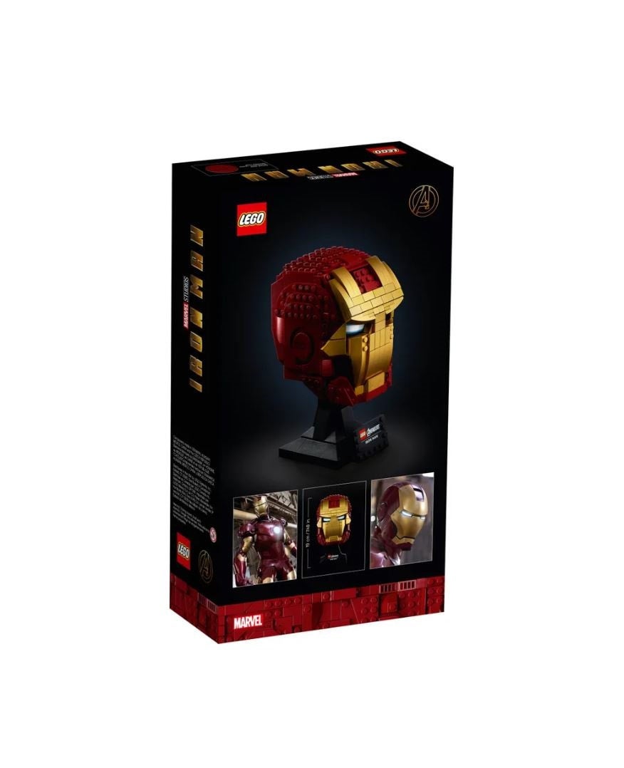 76165 Marvel Super Heroes: Iron Man Helmet Collection top - New Sealed Retired