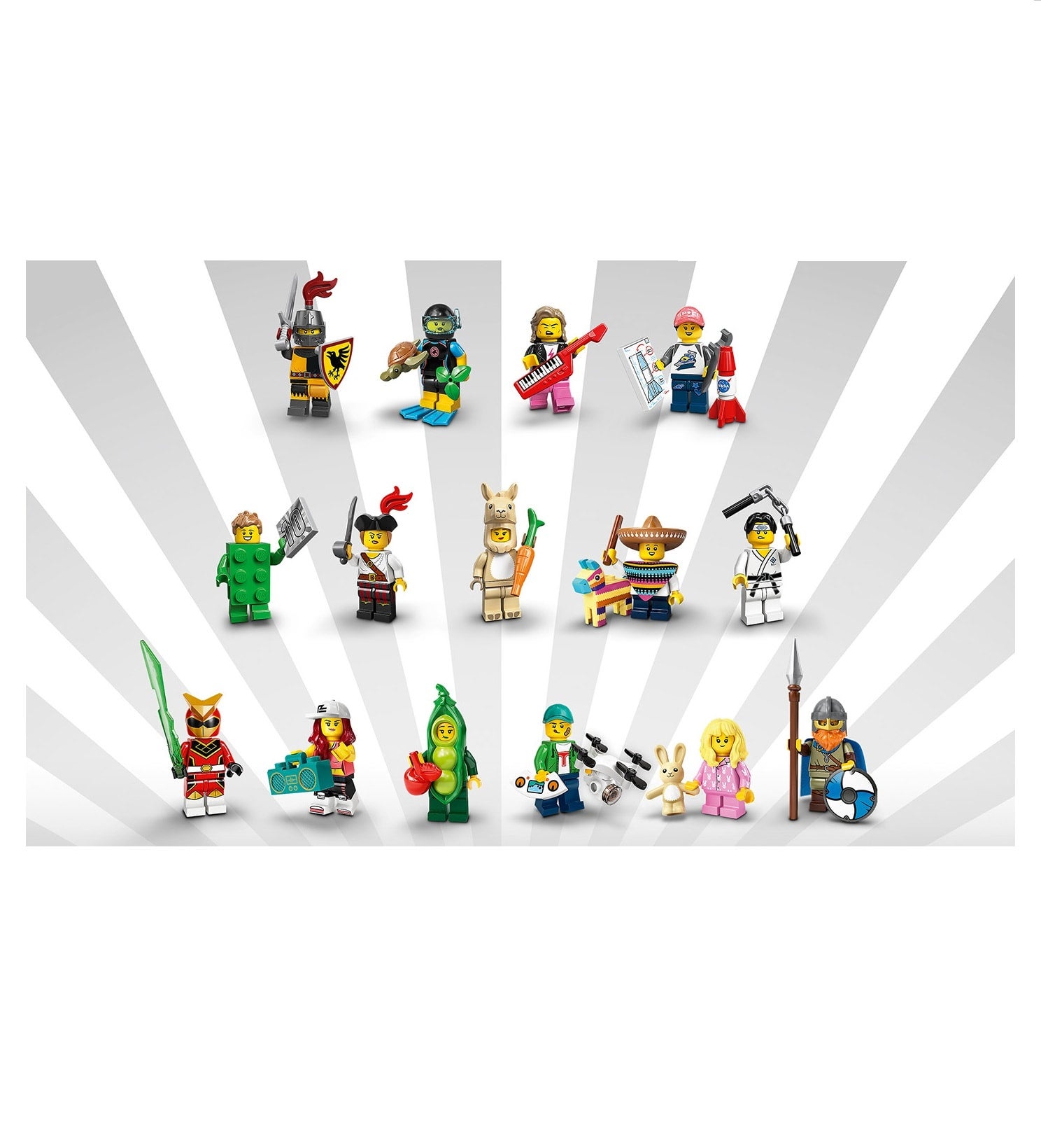 LEGO 71027 Minifigures Serie 20 Complete series 16 minifigures Brickfreak.store