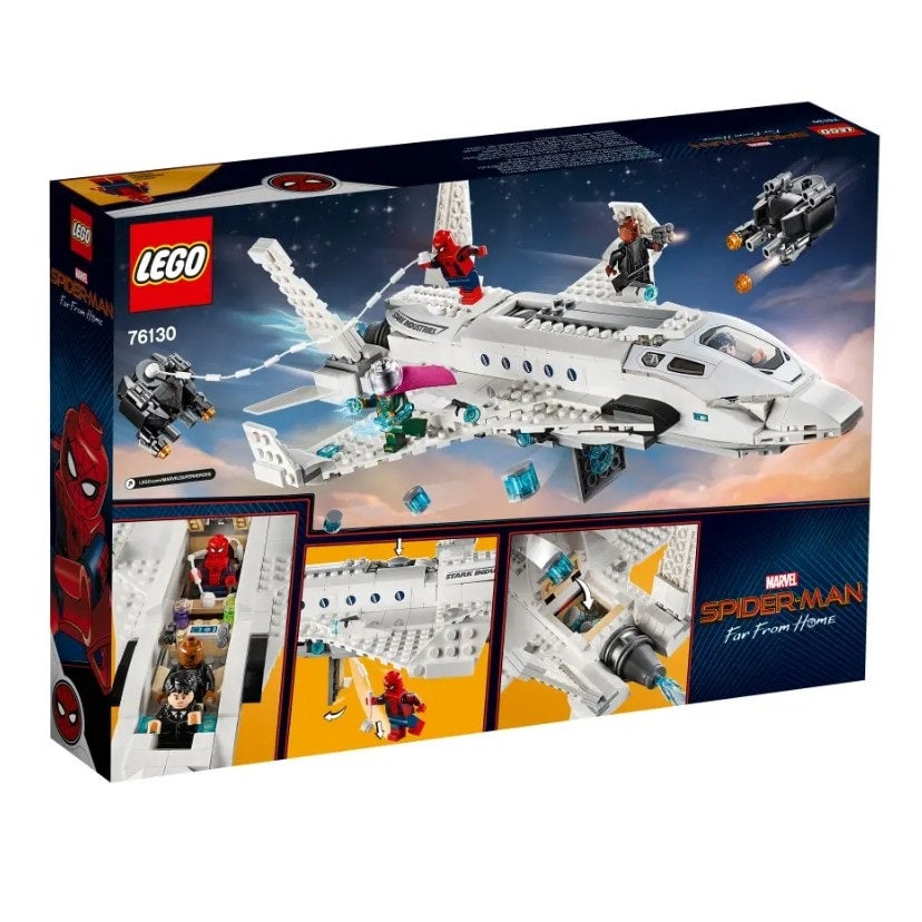 LEGO 76130 Marvel Spider Man Stark Jet and the Drone Attack Brickfreak.store