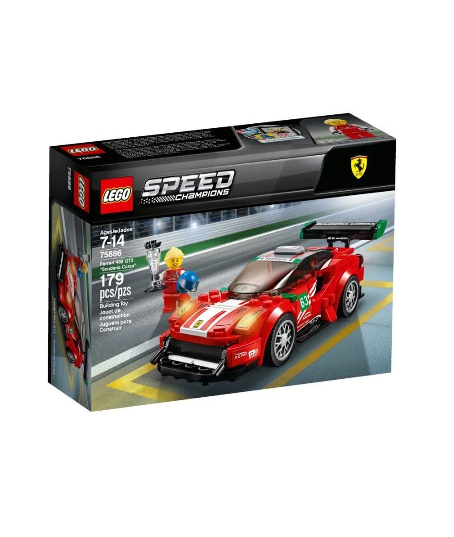 LEGO 75886 Speed Champions Ferrari 488 GT3 Scuderia Corsa Brickfreak.store