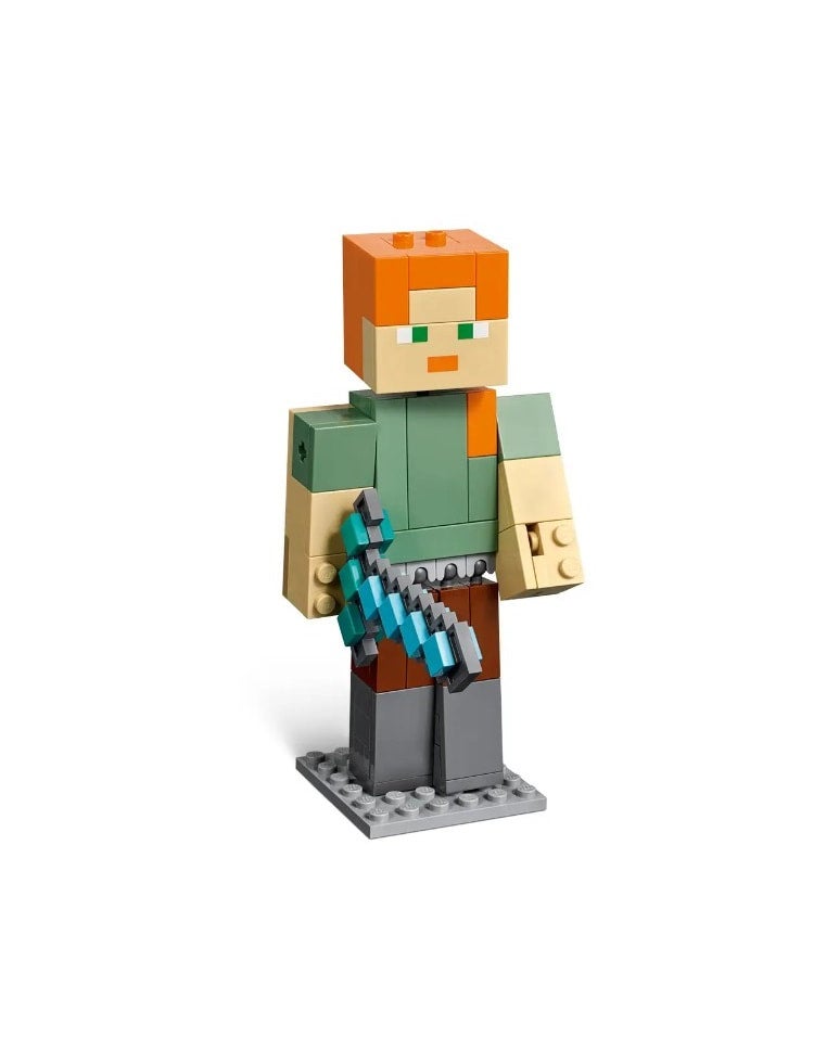 LEGO 21149 Minecraft Alex BigFig with Chicken Brickfreak.store