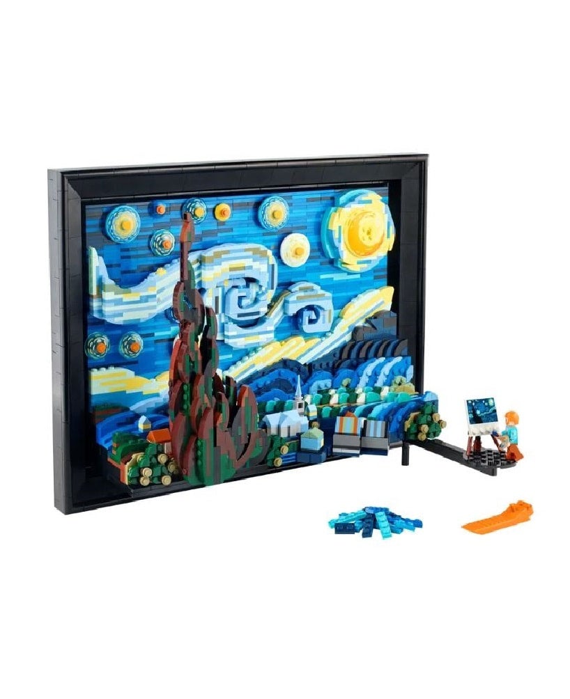 Lego The Starry Night (21333) MoMA Set - top factory sealed, new, and in hand