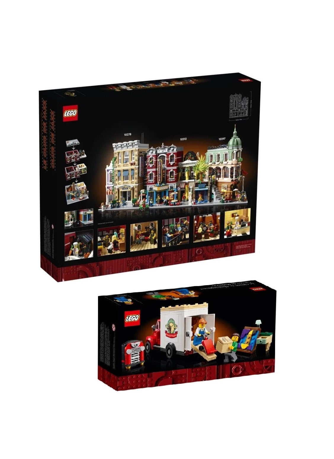 LEGO® 10312 Icons Jazz Club + LEGO® 40586 Icons Moving Truck