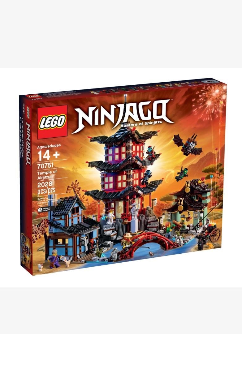 Lego ninjago temple of airjitzu price on sale