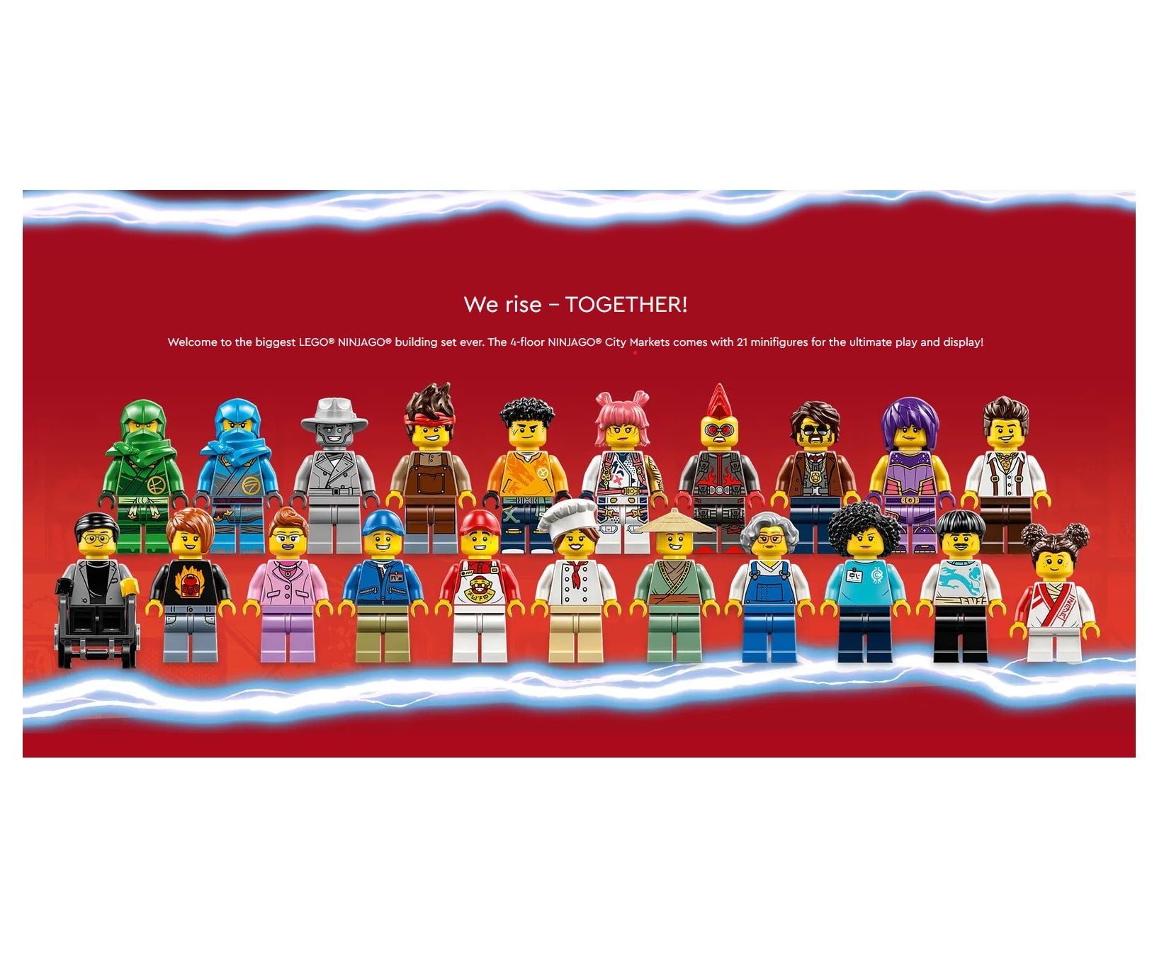 まとめ買い 専用出品 NINJAGO® City Markets 71799 | NINJAGO® | Buy online at the