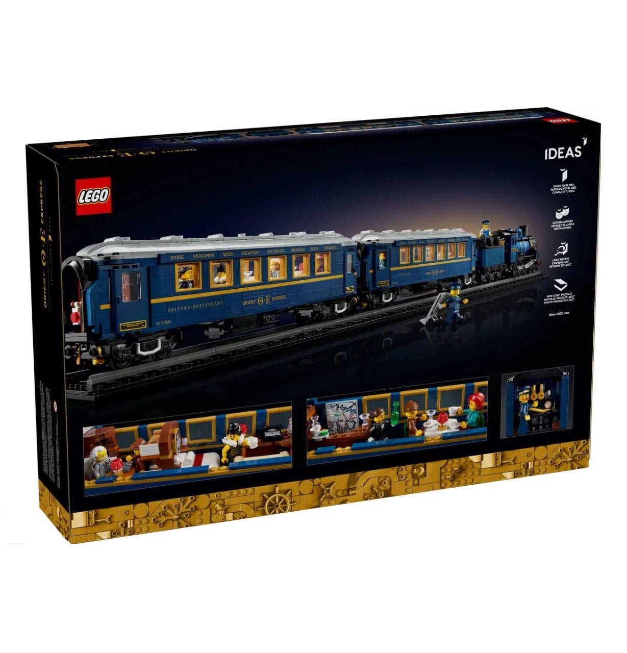 LEGO® 21344 Ideas The Orient Express Train DB | Brickfreak.store
