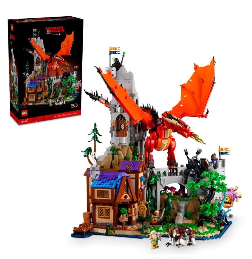 LEGO® 21348 Ideas Dungeons & Dragons: Red Dragon's Tale