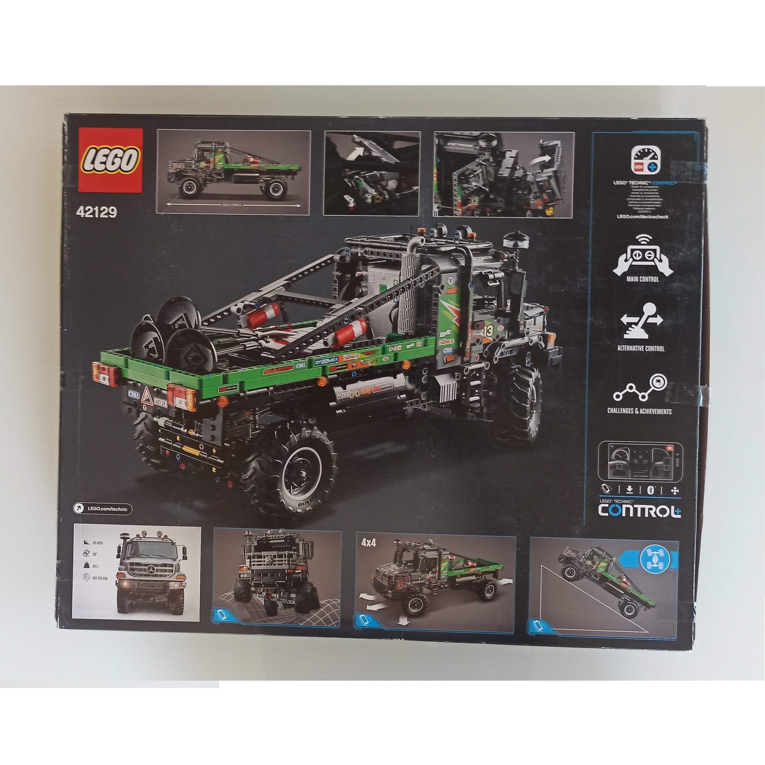 LEGO® 42129 Technic™ 4x4 Mercedes-Benz Zetros Trial Truck DB ...
