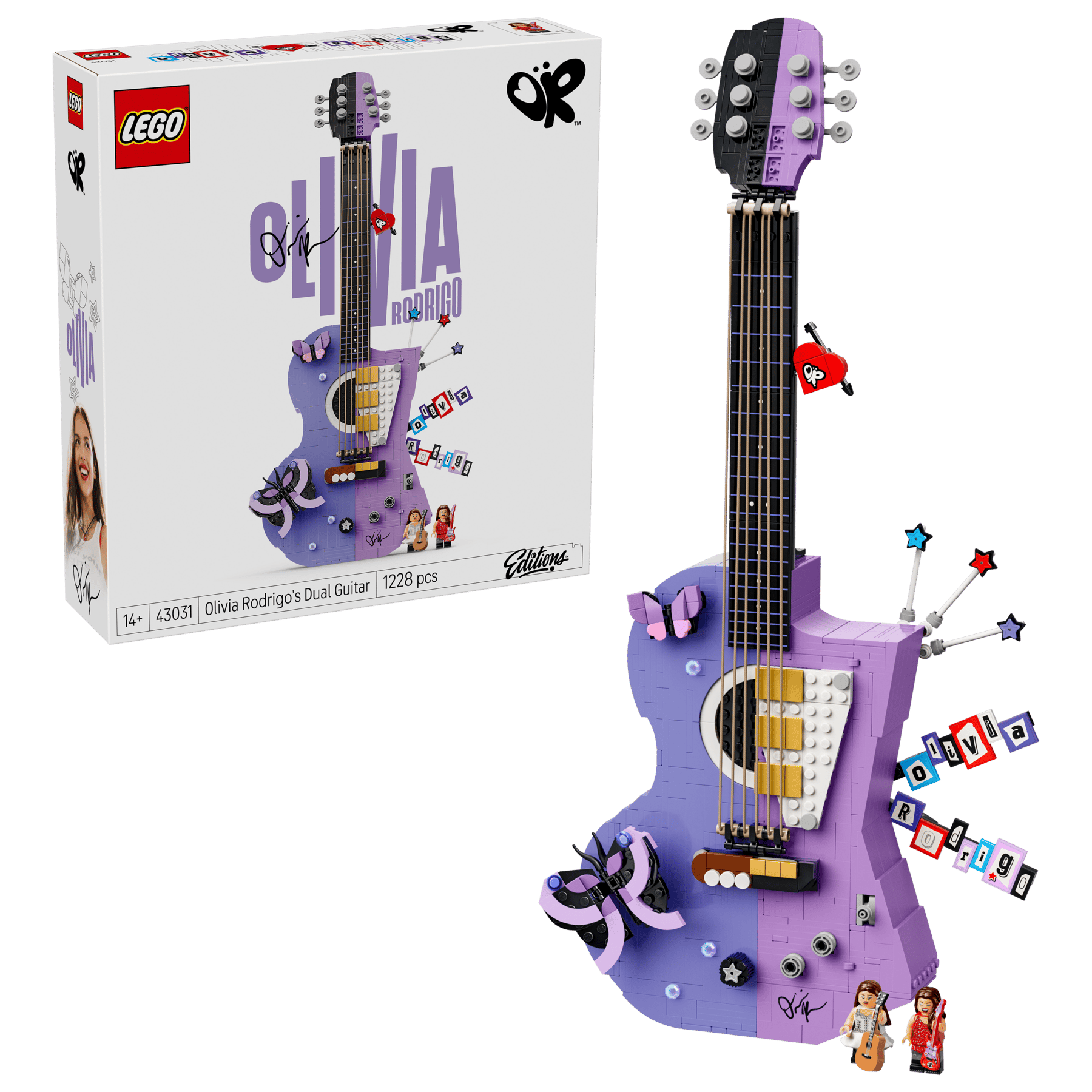LEGO® 43031 Editions Olivia Rodrigo's Dual Guitar (PRE-ORDER