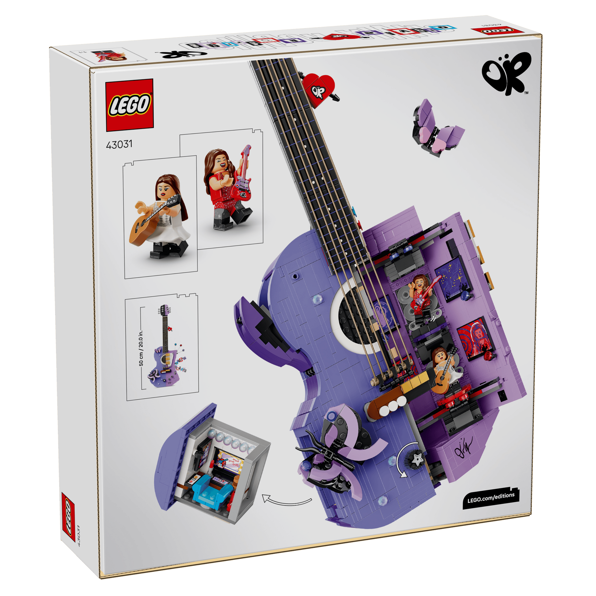 ギタリスト レコード セット LEGO® 43031 Editions Olivia Rodrigo's Dual Guitar (PRE-ORDER