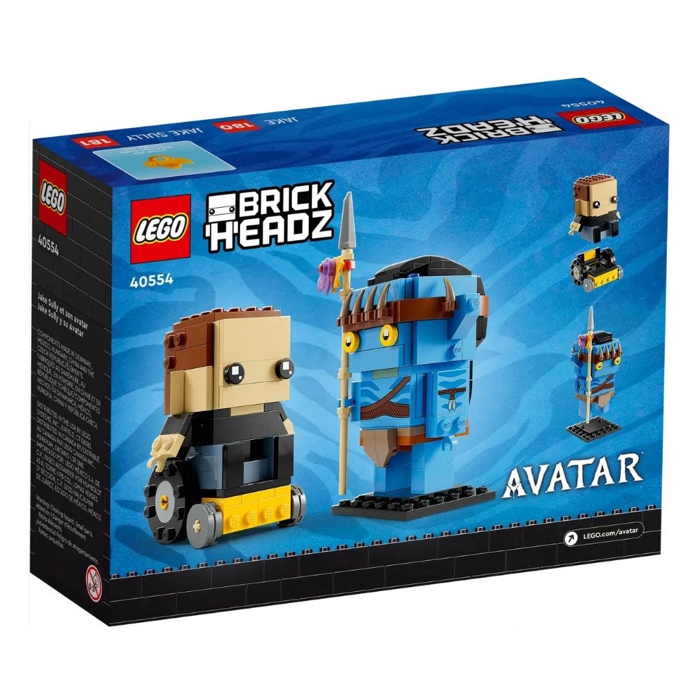 ✼••┈┈••✼ 専用ページ　✼••┈┈••✼ LEGO® 40554 BrickHeadz™ Jake Sully & his Avatar | Brickfreak.store